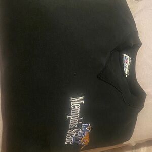 Champion Vintage Black Memphis State Tigers Sweatshirt